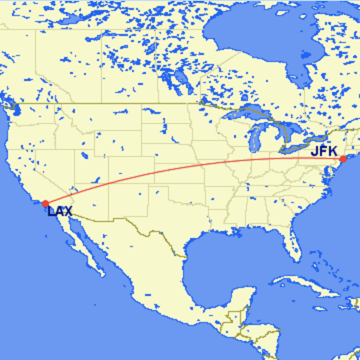 jfk lax - REVIEW - American Airlines : First Class - New York to Los Angeles (A321T)
