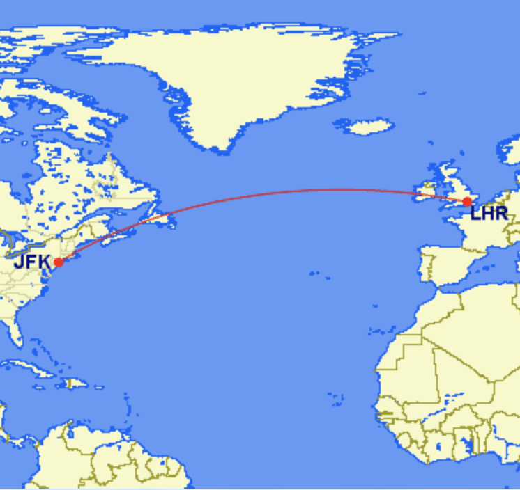 lhr jfk - REVIEW - British Airways : Updated Club World Service - London to New York JFK (B747 Upper Deck)