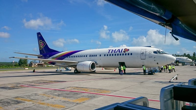 25715181576 04a865c99e c - REVIEW - Thai Airways : Economy Class - Koh Samui to Bangkok (B737)