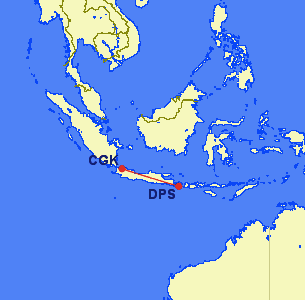 cgk dps - REVIEW - Garuda Indonesia : Business Class - Bali to Jakarta (B77W)