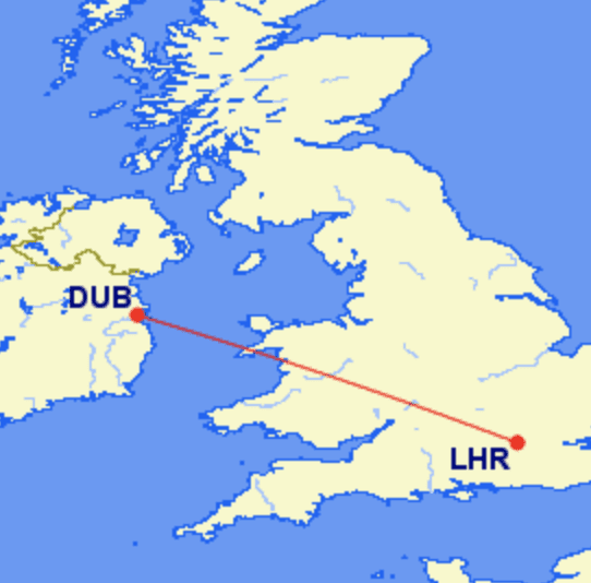 dub lhr - REVIEW - British Airways : Club Europe (Business Class) - Dublin to London Heathrow (A319)