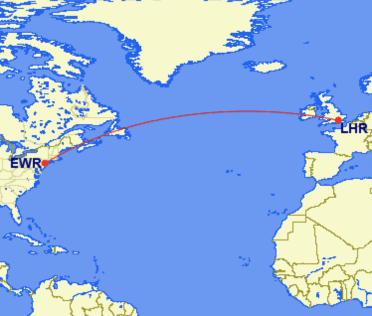 lhr ewr 1 - REVIEW - British Airways : Club World (Business Class) - London Heathrow to Newark (B772)