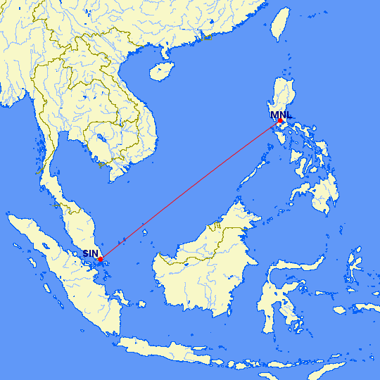 sin mnl - REVIEW - Singapore Airlines : First Class - Singapore to Manila (B77W)