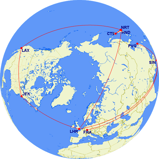 Singapore airlines 2024 one world