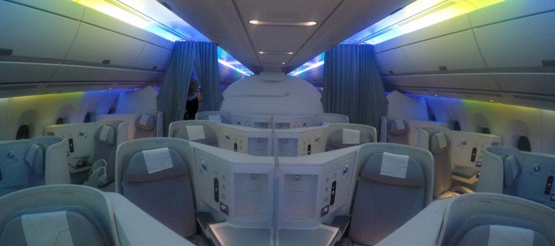 finnair A350 cabin