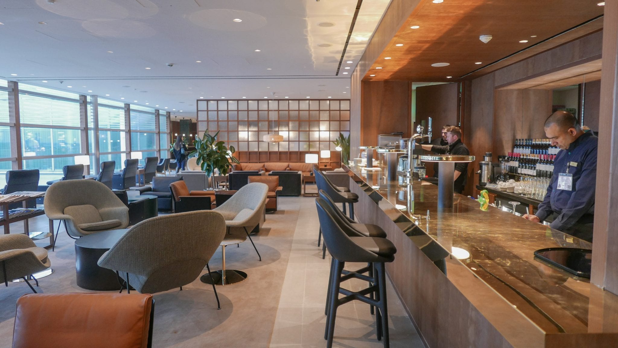 New CX Lounges T3 73 - Viking One - The £350 return business class trip to New York