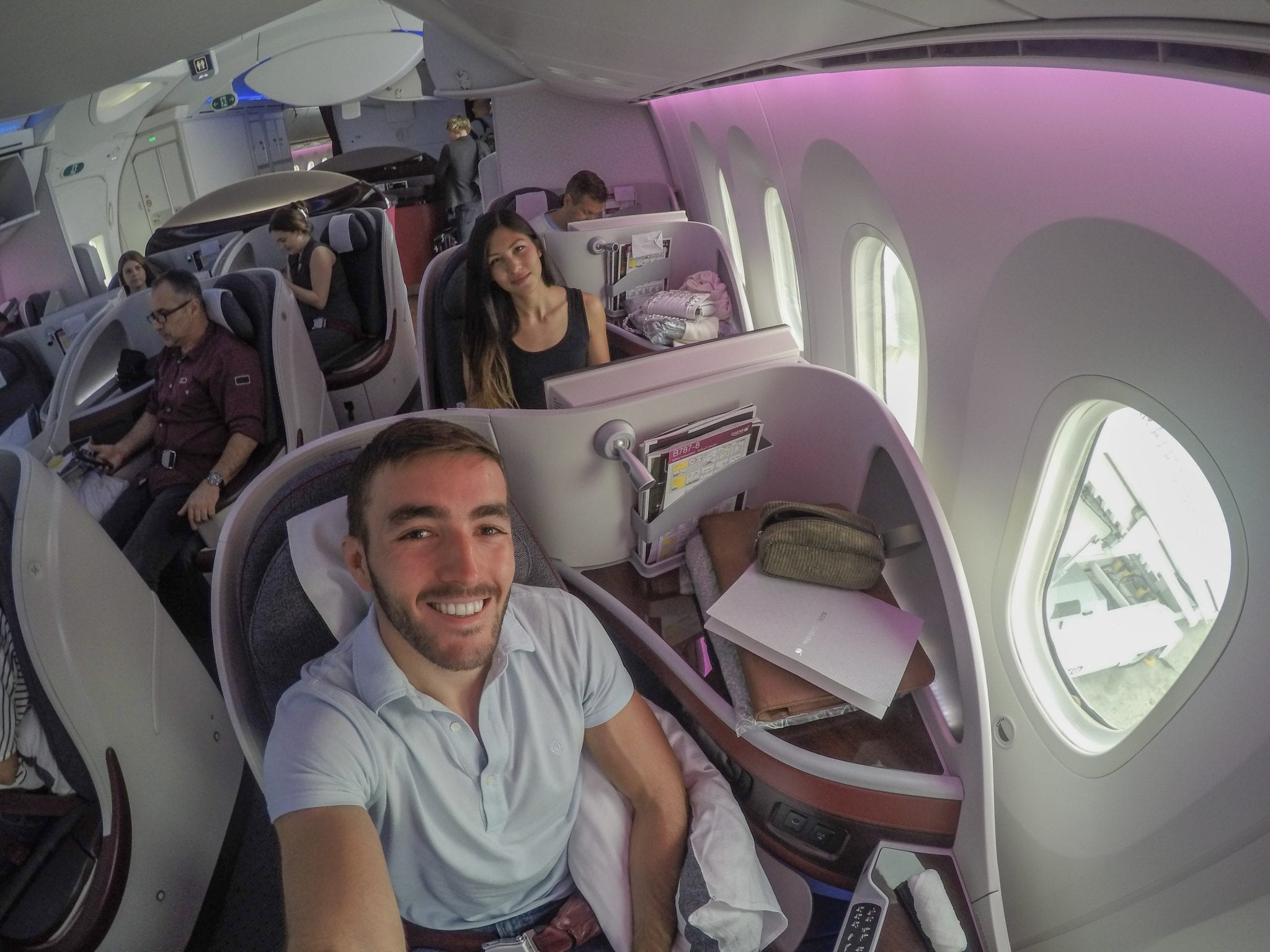 REVIEW - Qatar Dreamliner Business Class - The Luxury Traveller
