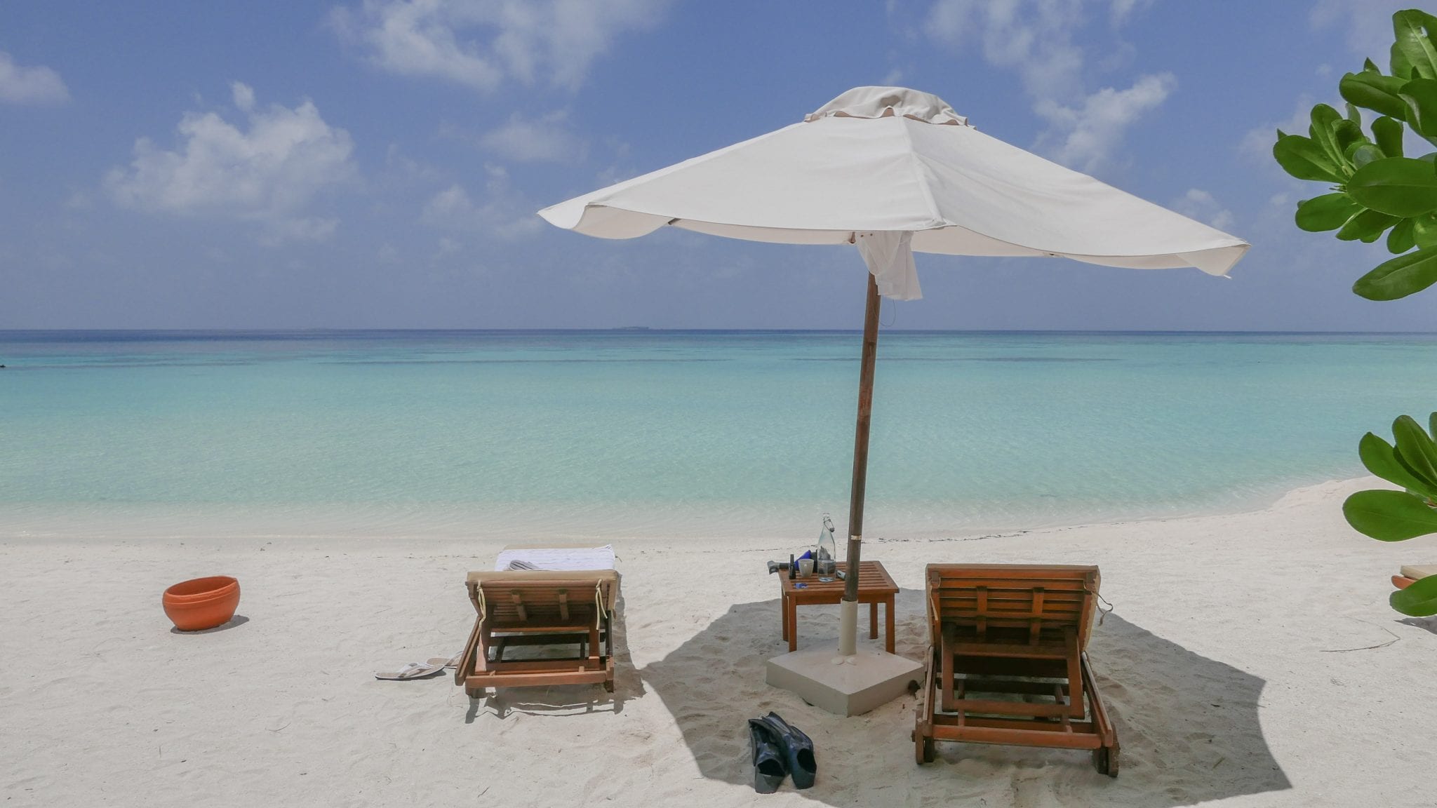 Conrad maldives beach