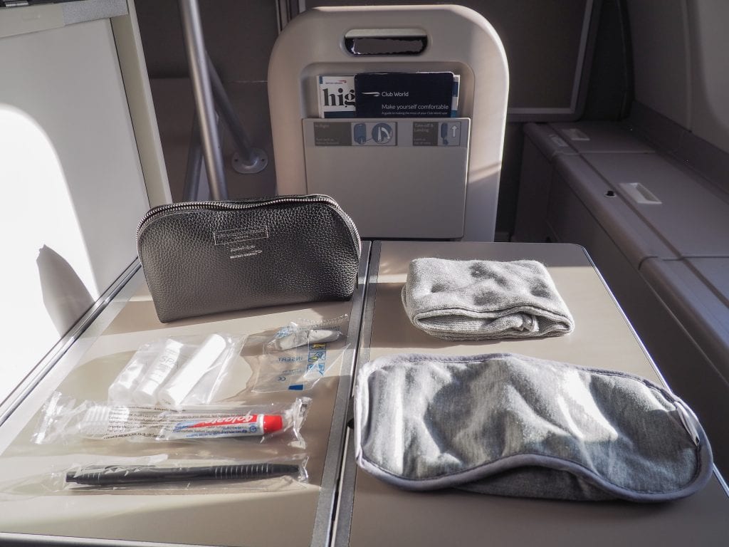 64A new catering BA 747 15 1024x768 - REVIEW - British Airways : Updated Club World Service - London to New York JFK (B747 Upper Deck)