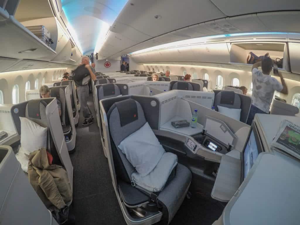 AC dreamliner 4 1024x768 - REVIEW - Qatar Airways : Q Suites Business Class - B777 - London (LHR) to Doha (DOH)