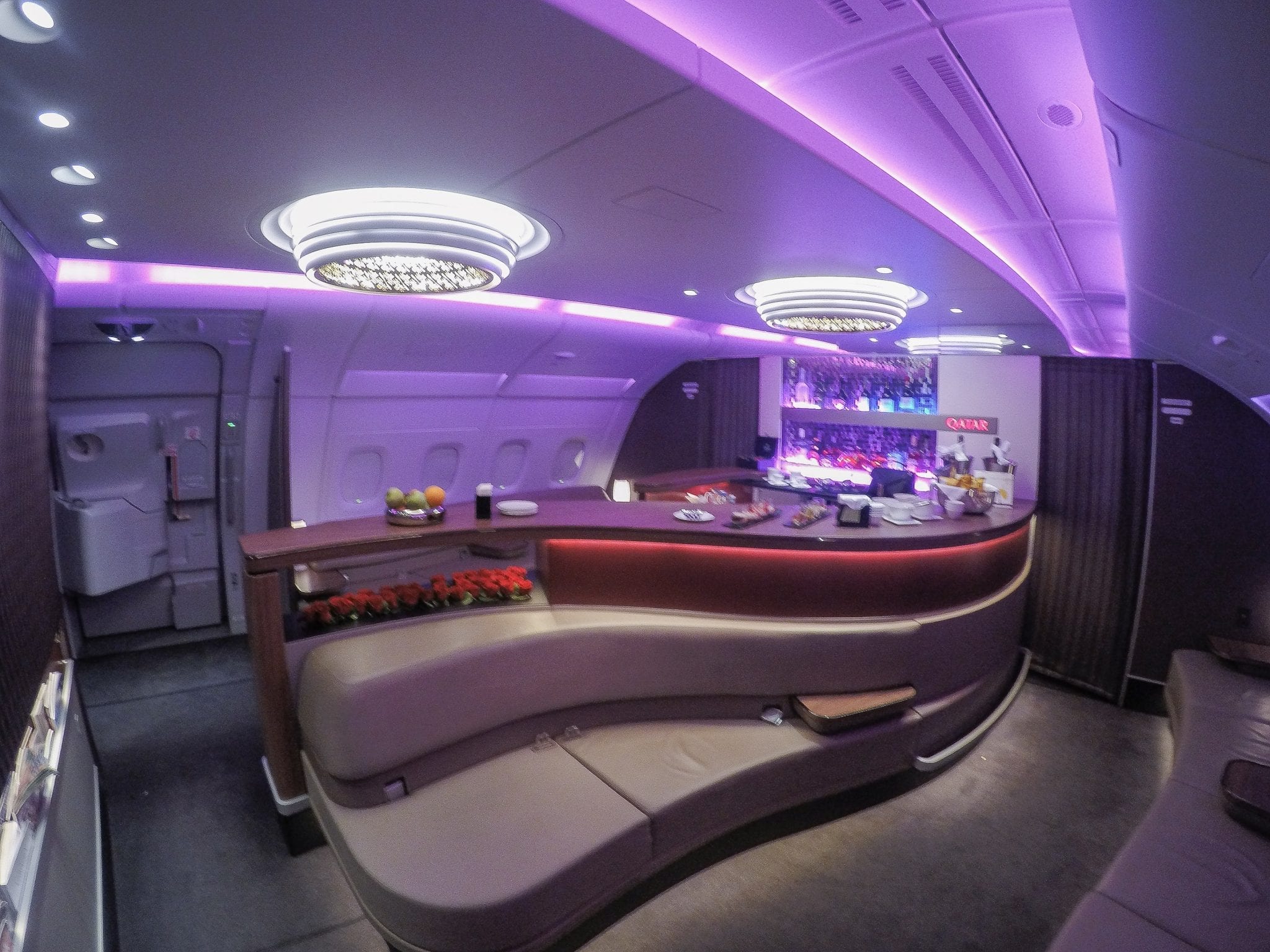 Qatar A380 Business Class Review - Image to u