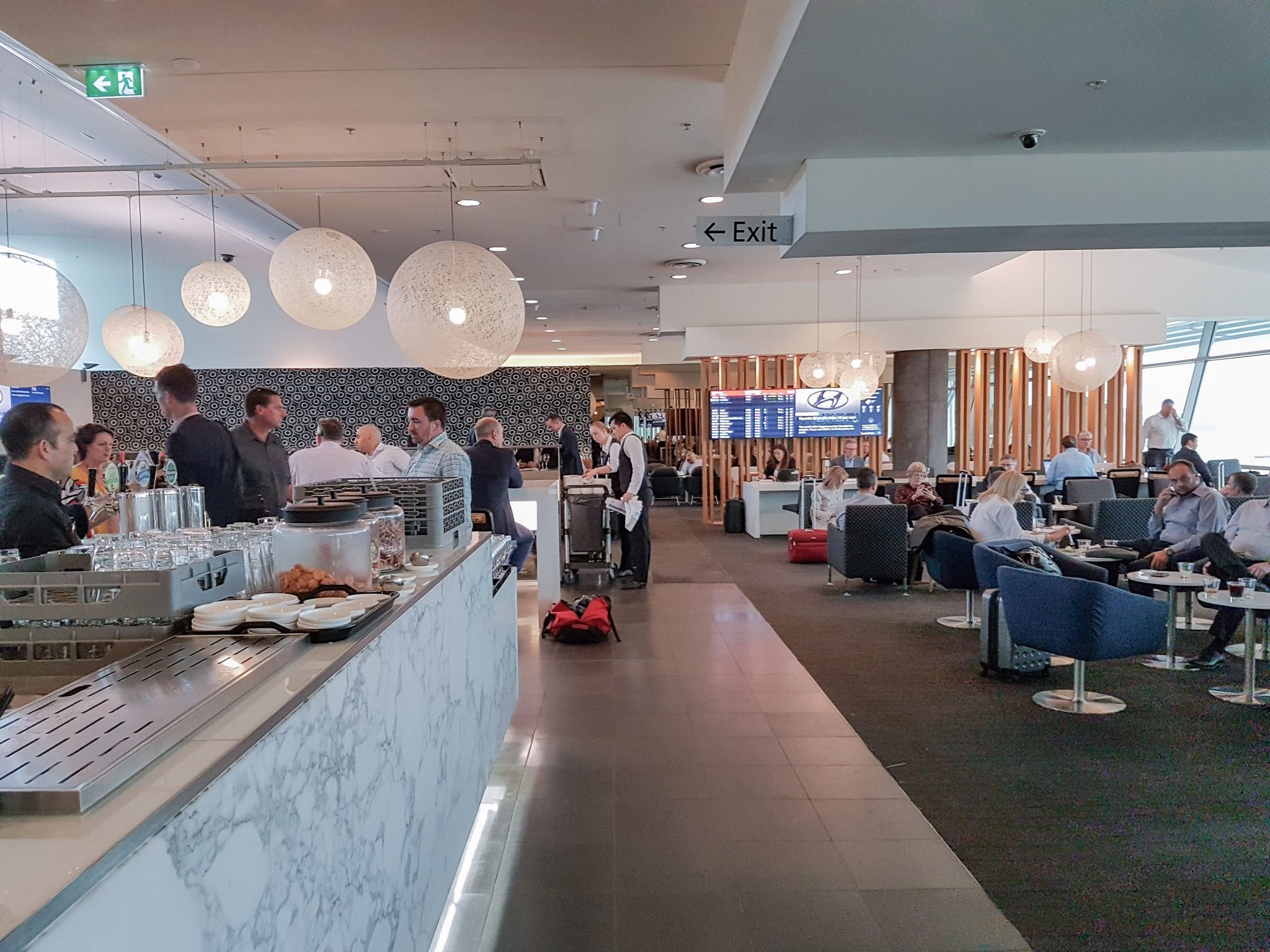 REVIEW Qantas Business Lounge SYD Domestic The Luxury Traveller