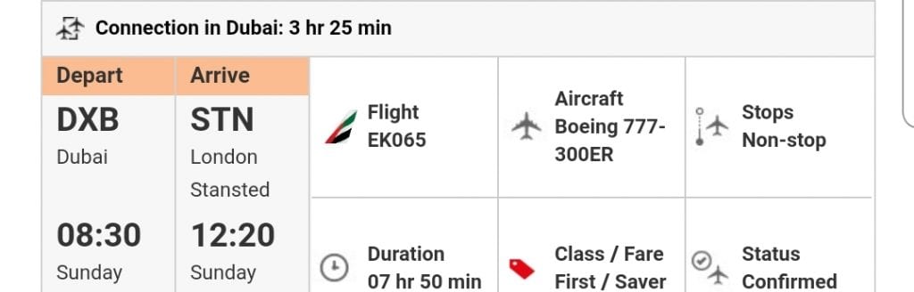 First confirmed 1024x328 - Breaking the Rules: How I booked Emirates 'Gamechanger' First Class