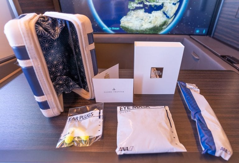ANA New F 28 768x525 - WORLD EXCLUSIVE REVIEW - ANA : New First Class "The Suite" - Tokyo HND to London LHR (B777)