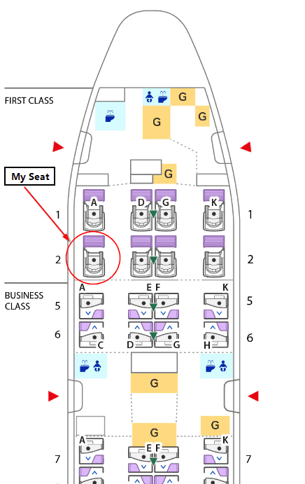 ANA new 777w seatmap - WORLD EXCLUSIVE REVIEW - ANA : New First Class "The Suite" - Tokyo HND to London LHR (B777)