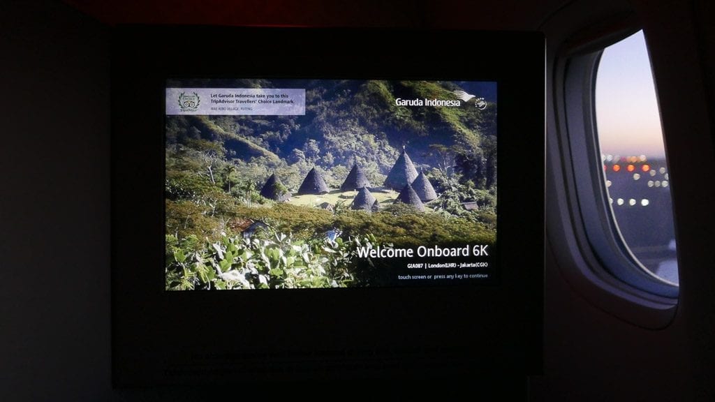 GA J 77W LHR CGK 41 1024x576 - REVIEW - Garuda Indonesia : Business Class - London LHR to Jakarta CGK (B777)