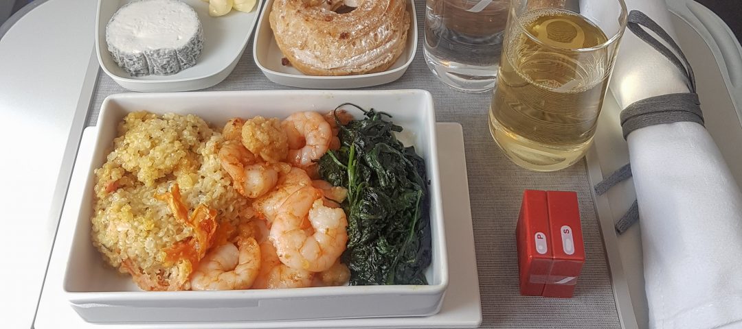 air france business meal