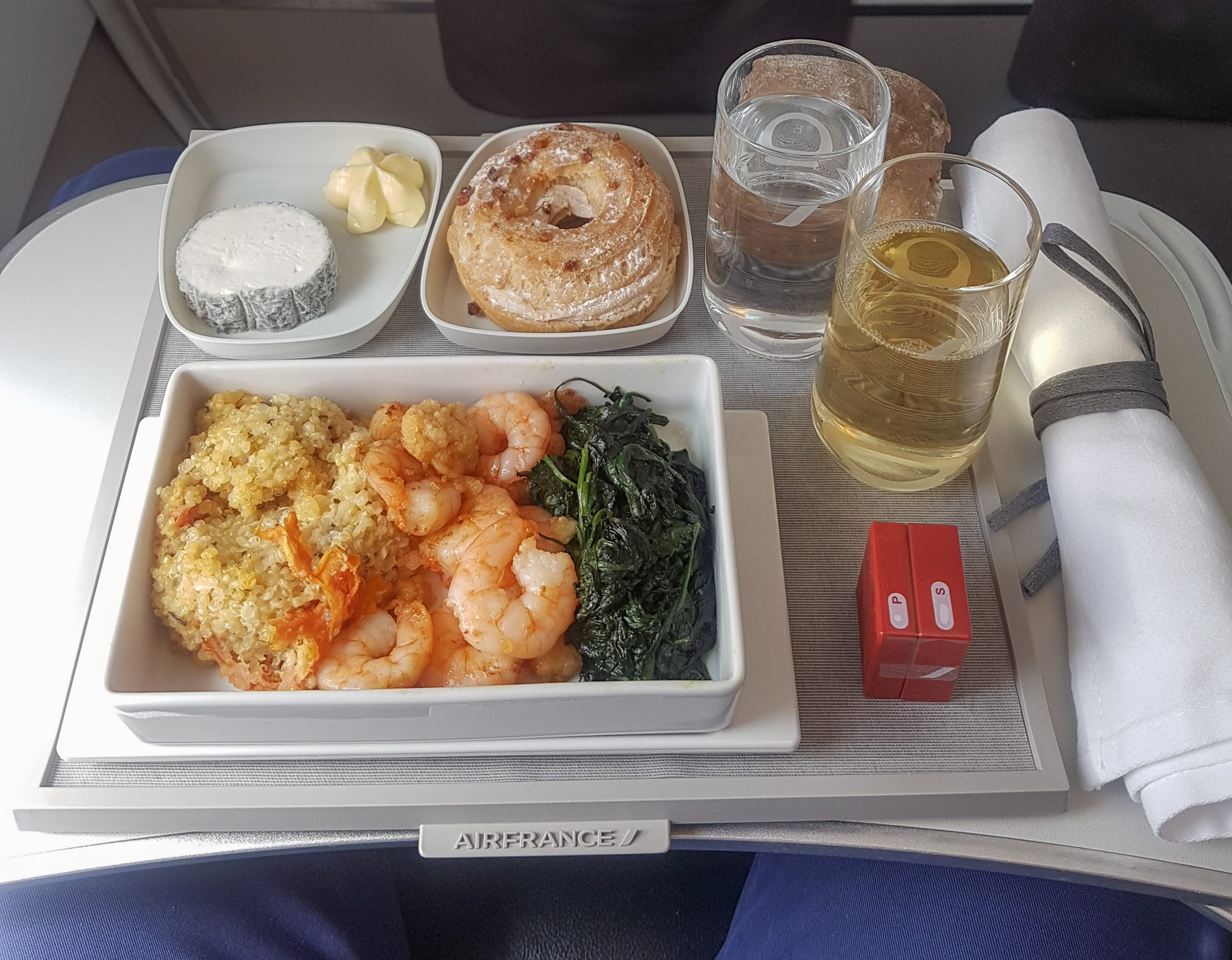 air france business meal
