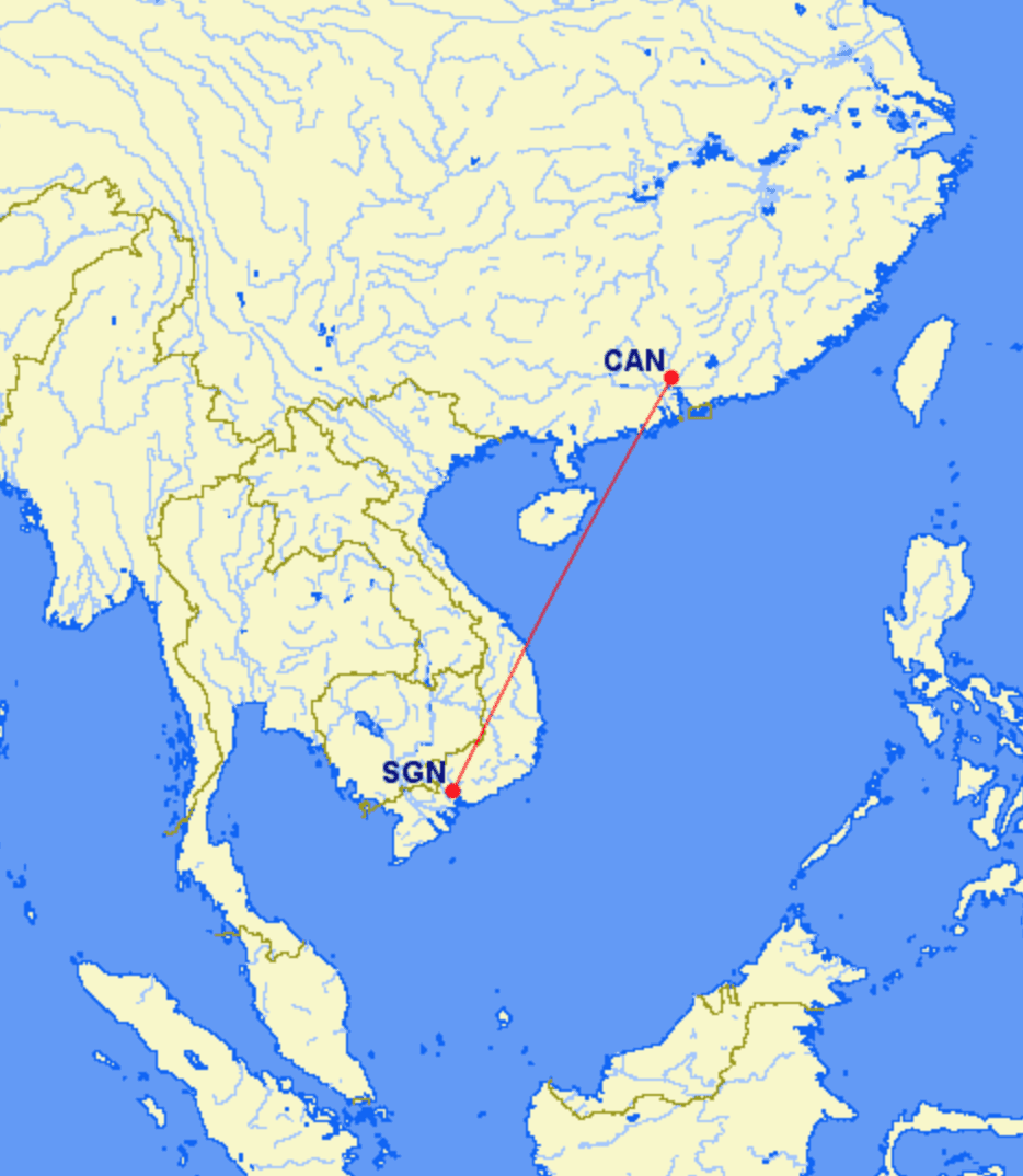 cz can sgn - REVIEW - China Southern : Business Class - A321 - Guangzhou CAN to Saigon SGN