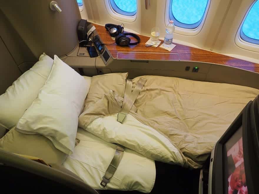 CX F MXP 41 - REVIEW - Cathay Pacific : First Class - B777 - Milan (MXP) to Hong Kong (HKG)