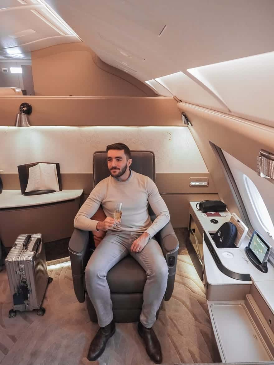 Review Singapore Airlines New First Class Suites A380 Shanghai Pvg To Singapore Sin The Luxury Traveller