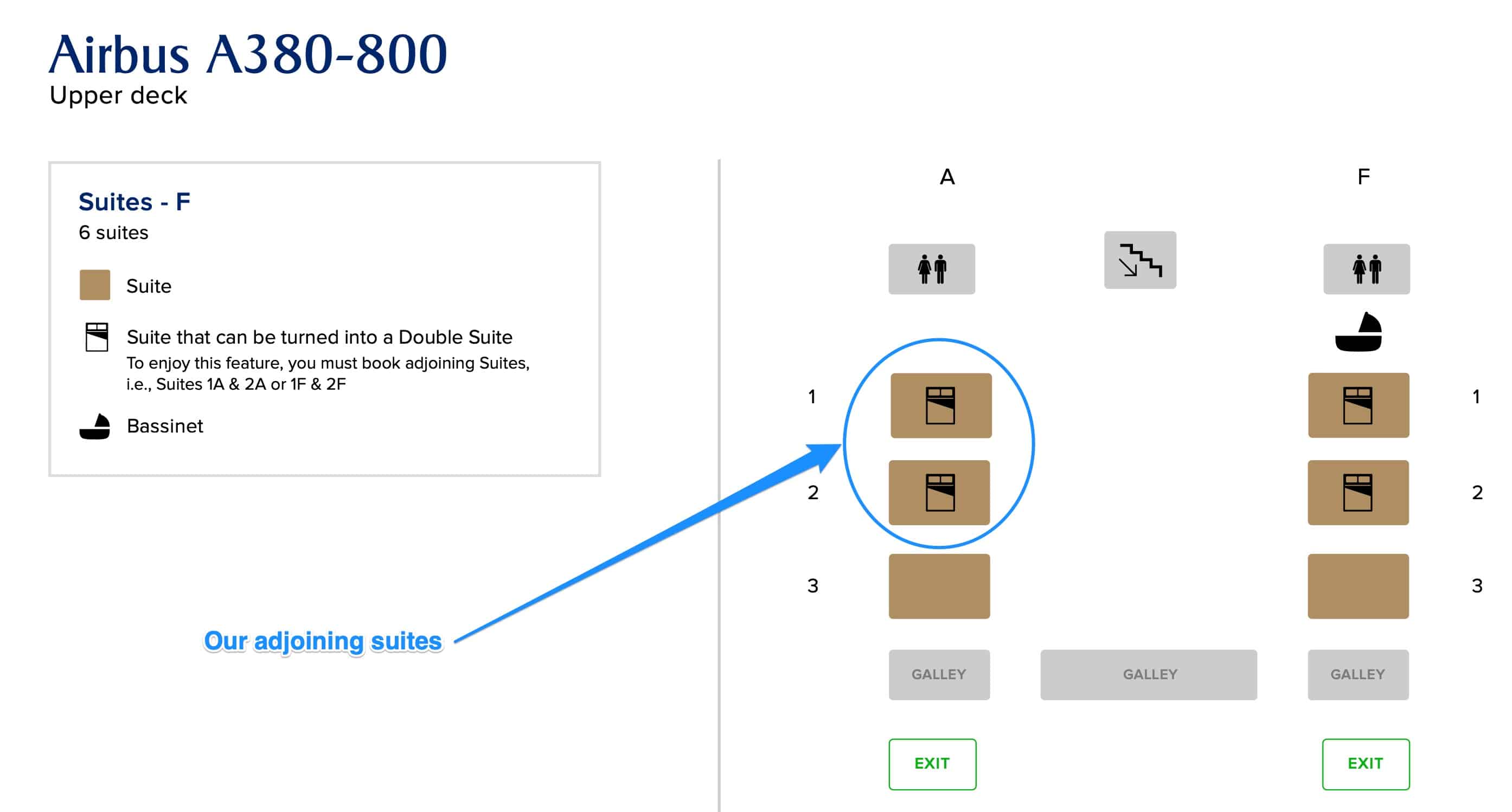 a380 newconfig seatmap - REVIEW - Singapore Airlines : (NEW) First Class Suites - A380 - Shanghai (PVG) to Singapore (SIN)