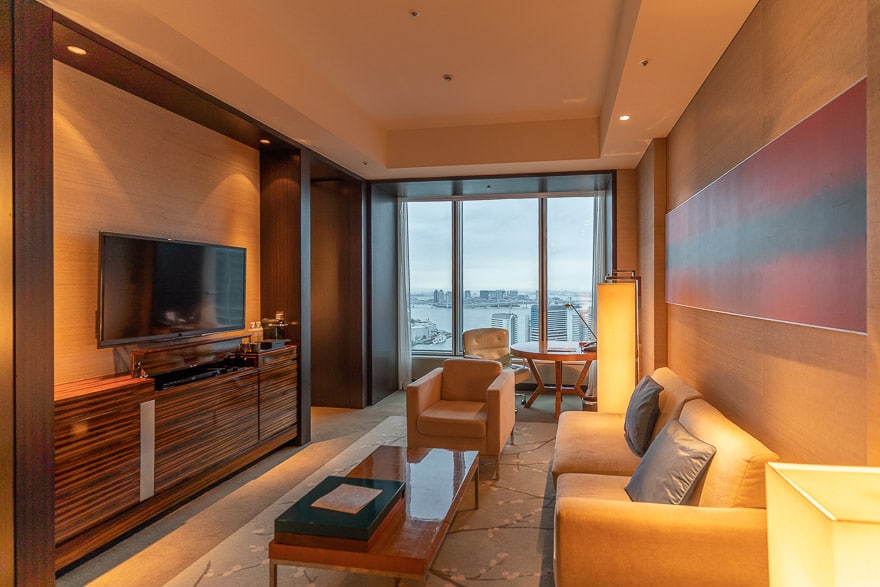 conrad twin suite bay view 2 - REVIEW - Conrad Tokyo : Revisited