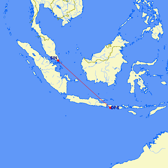 sin dps - REVIEW - Singapore Airlines : Business Class - A330 - Singapore (SIN) to Bali (DPS)