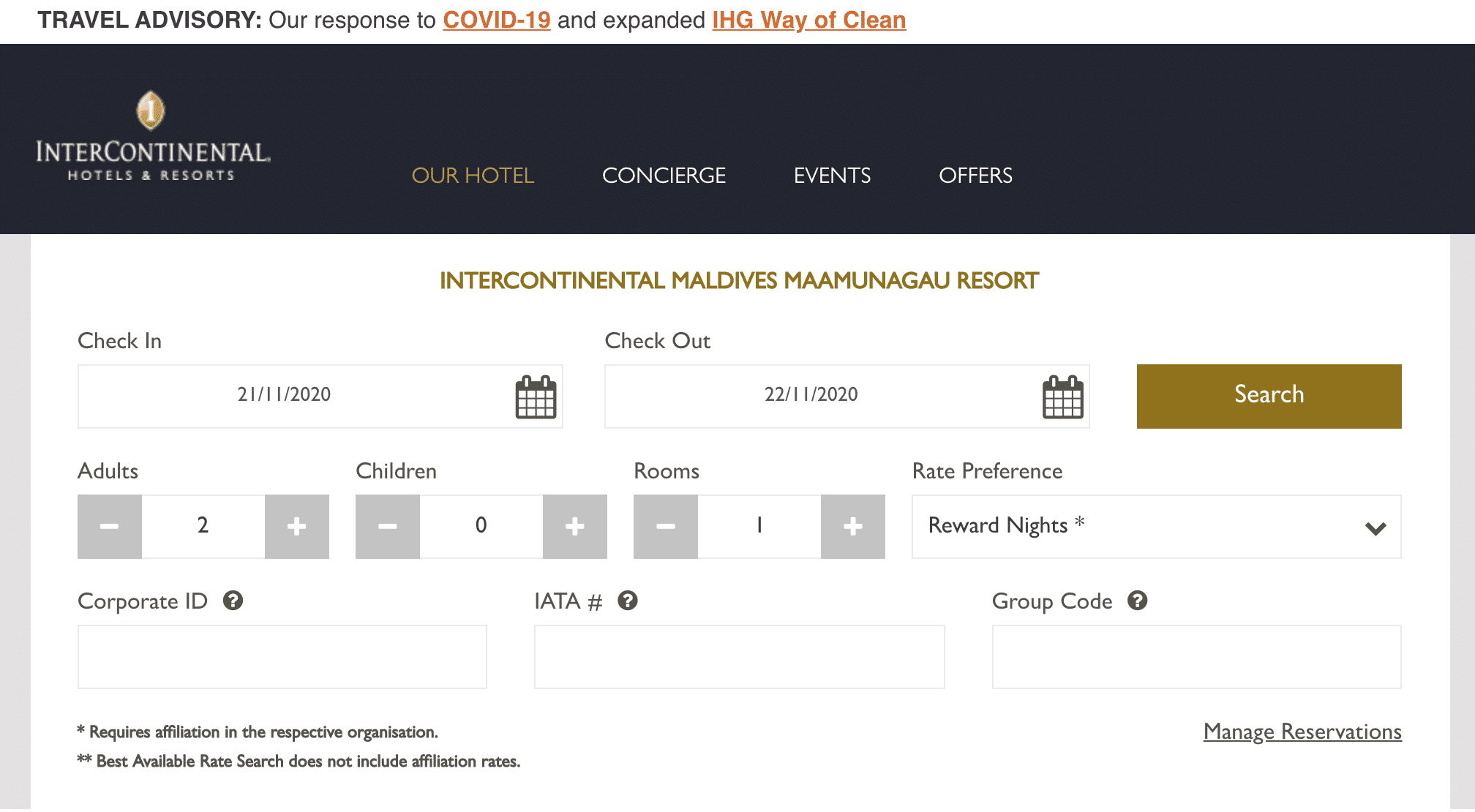 search ihg maldives - AMAZING DEAL - $600 a night water villa with pool at the Intercontinental Maldives!