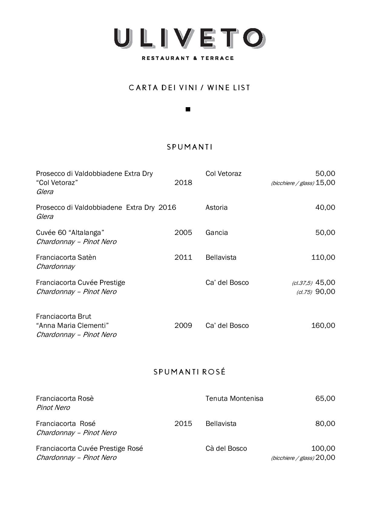 Uliveto wine page 001 1 - REVIEW - Rome Cavalieri, a Waldorf Astoria Hotel [COVID-era]