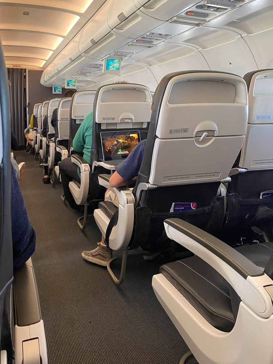 covid Club Europe A321 1 - REVIEW - British Airways : Club Europe Business Class - A319 - London (LHR) to Rome (FCO) - [COVID-era]