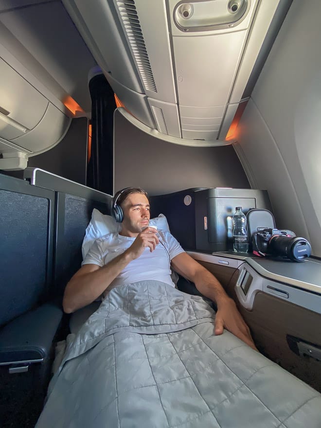 club suites tea 8 - REVIEW - British Airways : Club Suites Business Class - A350 - London (LHR) to Dubai (DXB) and back - [COVID-era]