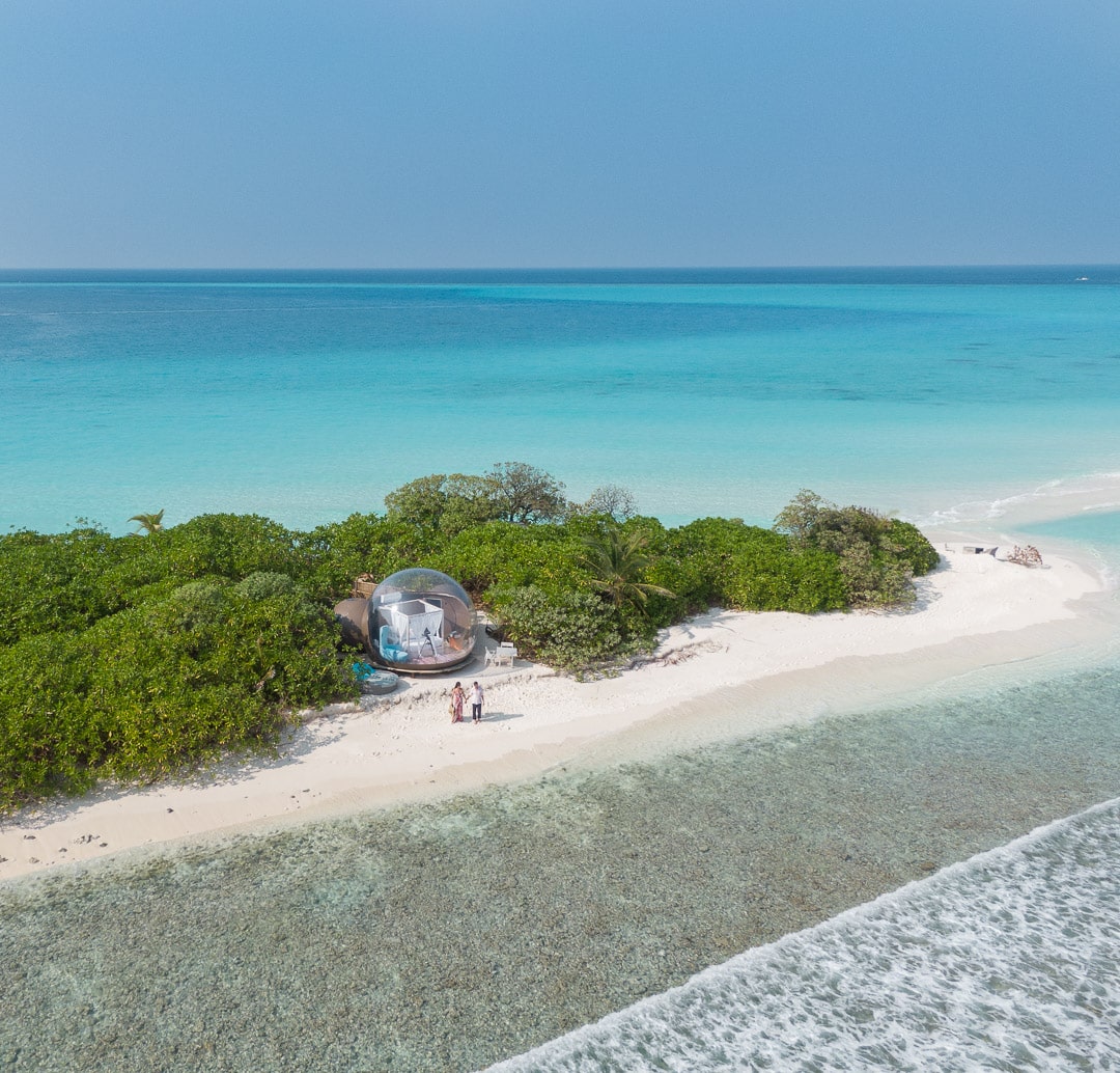 finolhu beach bubble