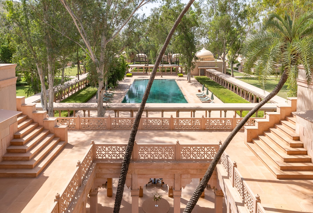 amanbagh aerial 1 - REVIEW - Oberoi Amarvilas (Taj Mahal)