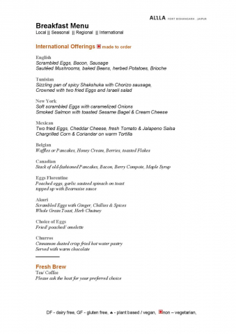 Breakfast Selection page 003 1086x1536 640x480 - REVIEW - Alila Fort Bishangarh (Jaipur, India)