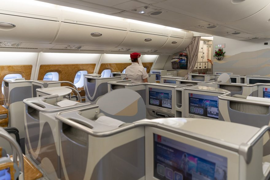 EK A380 J JNB DXB 2 880x587 - REVIEW - Emirates : Business Class - A380 - Johannesburg (JNB) to Dubai (DXB)