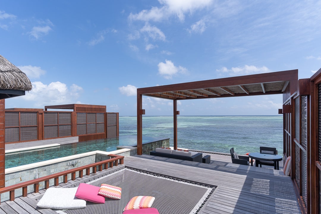 Four Seasons Kuda Huraa - water villa deck