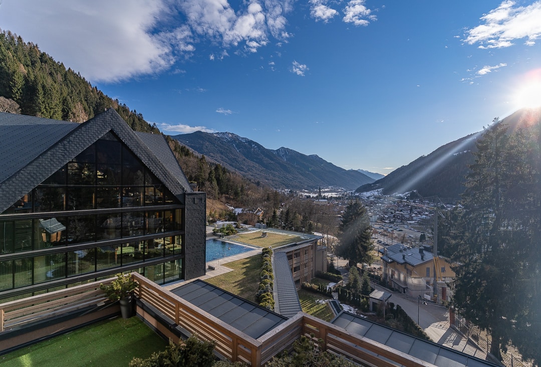 Lefay Dolomiti - view from our suite