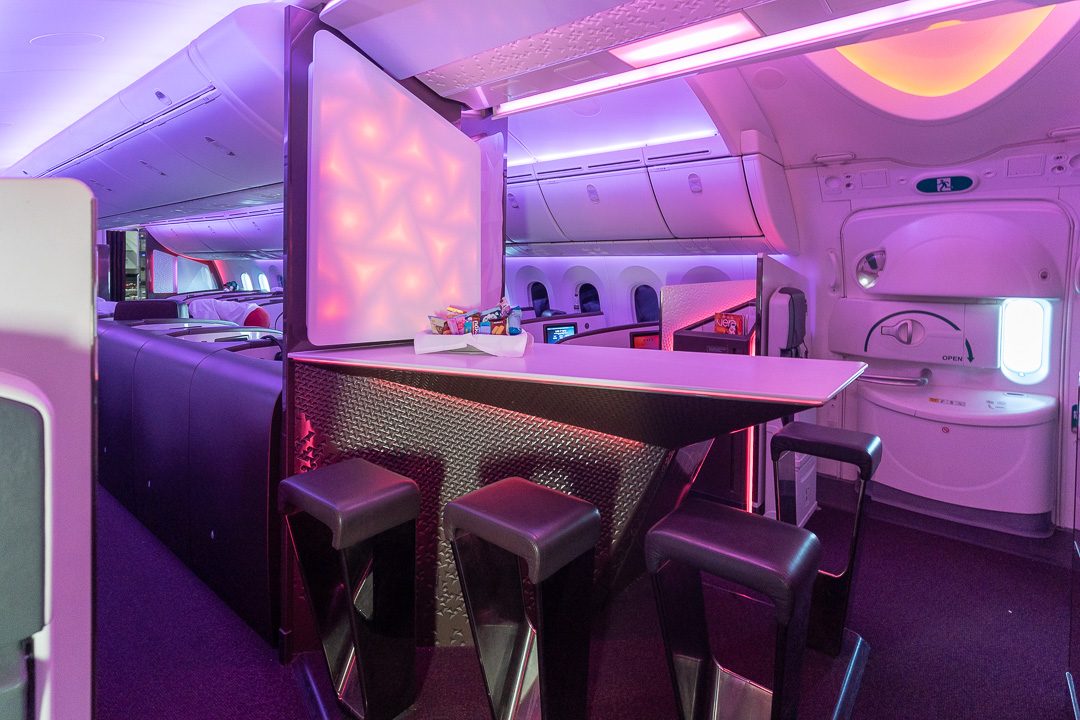 VS upper 787 1 - REVIEW - Virgin Atlantic : Upper Class - B787 - London (LHR) to San Francisco (SFO)