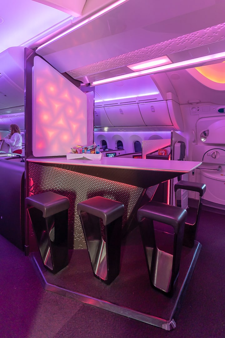 VS upper 787 37 - REVIEW - Virgin Atlantic : Upper Class - B787 - London (LHR) to San Francisco (SFO)