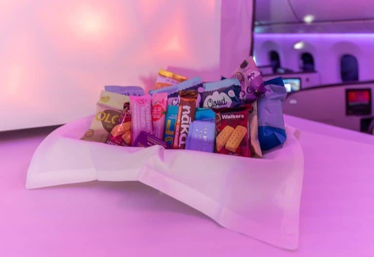 VS upper 787 38 768x528 - REVIEW - Virgin Atlantic : Upper Class - B787 - London (LHR) to San Francisco (SFO)