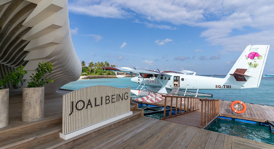 Joali Being- Joali luxury seaplane