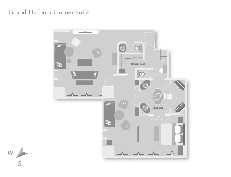2805 grand harbour corner suite - REVIEW - Rosewood Hong Kong