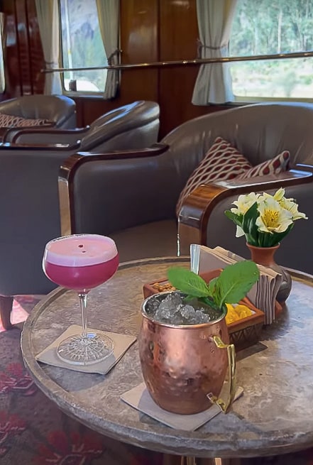 Belmond Hiram Bingham bar 13 - REVIEW - Belmond Hiram Bingham Train (Machu Picchu)