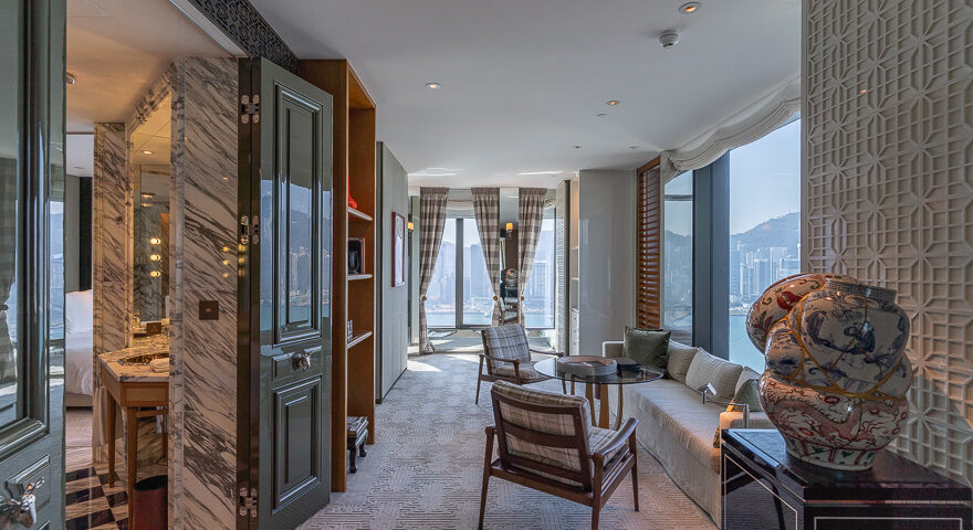 Rosewood Hong Kong - Grand Harbour View Suite second living room